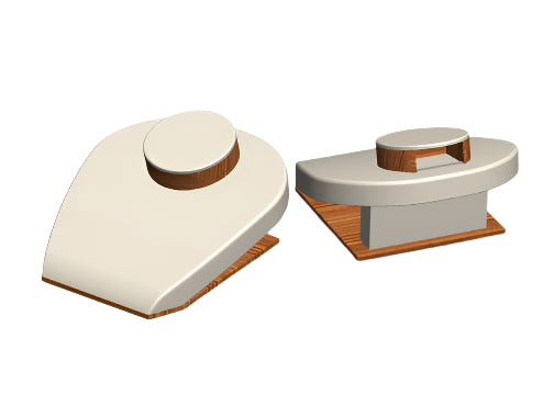 Neckform (46NF) - Adjustable, Laydown ~4"H & Vertical ~10-1/2"H - 2 Sizes