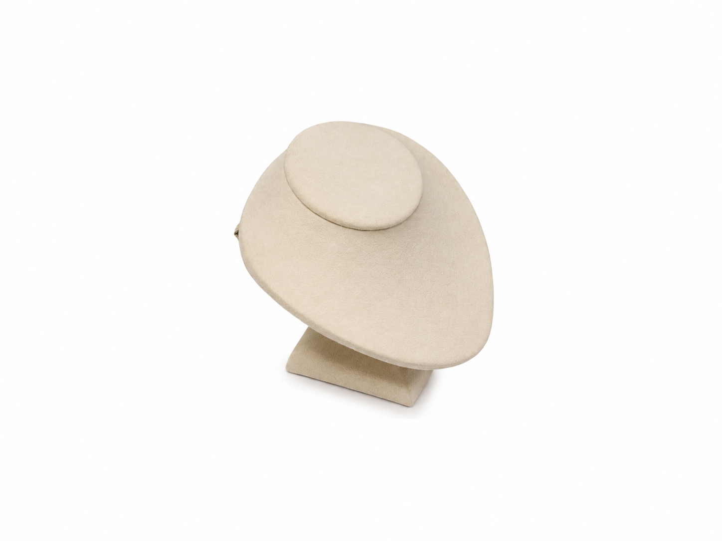 NF1827 vertical jewelry neckform for displaying small pendants, delicate chains, and fine necklaces in jewelry showcases.