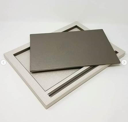 Presentation Tray with Ring Slot (PT28-0908R)